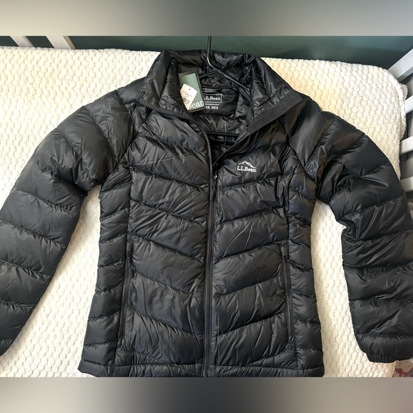 LL BEAN WOMENS ULTRALIGHT 850 DOWN JACKET XXS BLACK NWT - Jackets 